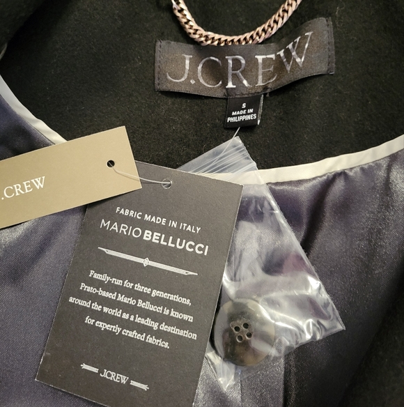 J. Crew Gamine Blazer/Coat in wool blend - black - Picture 14 of 16